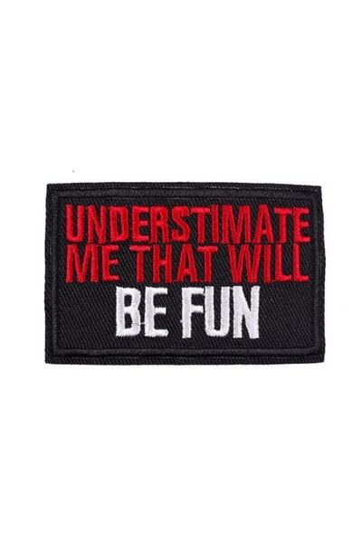 Project Nomad Velcro Hook Patch, Tacti-Cool FUNNY Collection, Funny 24 for ba...