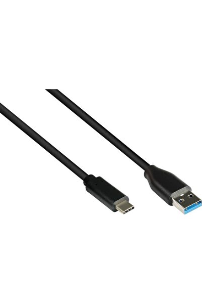 Good Connections Cablu de conectare USB 3.2 Gen.2, 0,5m, USB-A la USB-C, negru