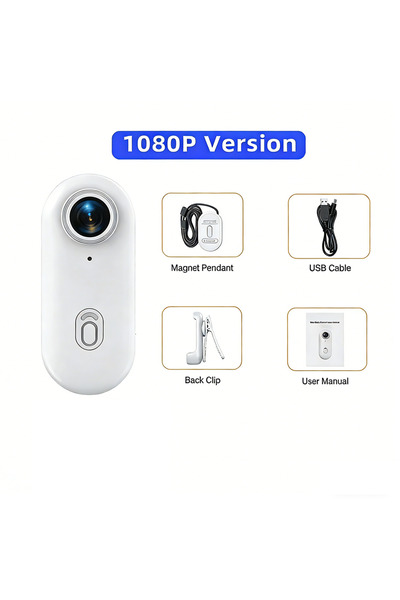 Choice7 كاميرا دراجة نارية صغيرة 4K HD بذاكرة 64 جيجابايت، تسجيل 1080P، واي ف...