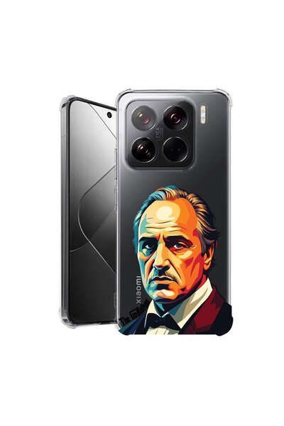 bestcase ¬Æ Husa pentru Xiaomi 15, Anti Shock 1.5MM, The Godfather, Protectie...