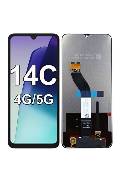 Choice1 شاشة عرض IPS بدون إطار لهاتف Redmi 14C، شاشة LCD تعمل باللمس مع محول ...