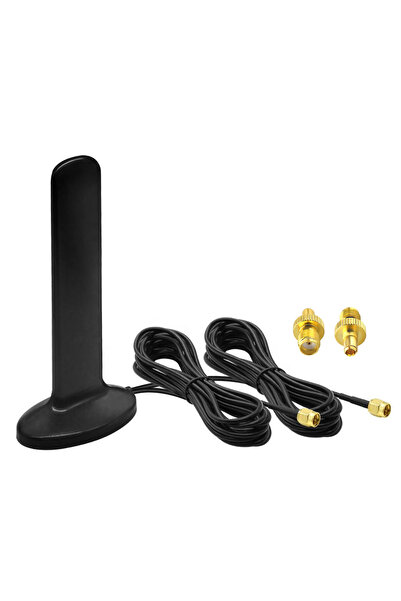 Choice SMA-TS9 adapter 2X2 MIMO 4G LTE 5G Antenna 12dBi Dual SMA Male Magneti...