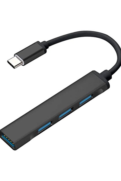 Choice محول USB-C من النوع C إلى USB 3.0 بـ 4 منافذ لأجهزة ماك بوك برو/آير، آ...