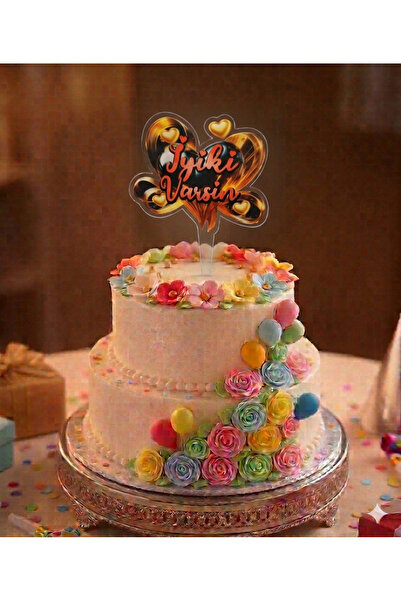 BEST PARTİ You Are Awesome Written Birthday Cake Topper Plexiglass Lettering