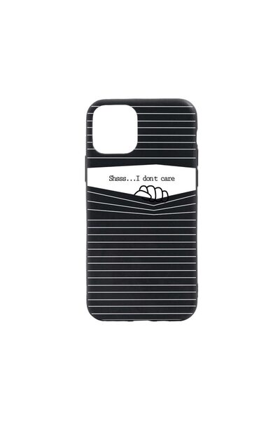 bestcase Θήκη σιλικόνης συμβατή με Xiaomi Mi 11 Pro, Δεν με νοιάζει, ανθεκτικ...
