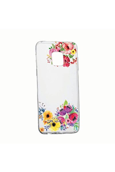 bestcase Husa Silicon Compatibila cu Xiaomi Poco X3 (NFC) / Poco X3, Flowers,...