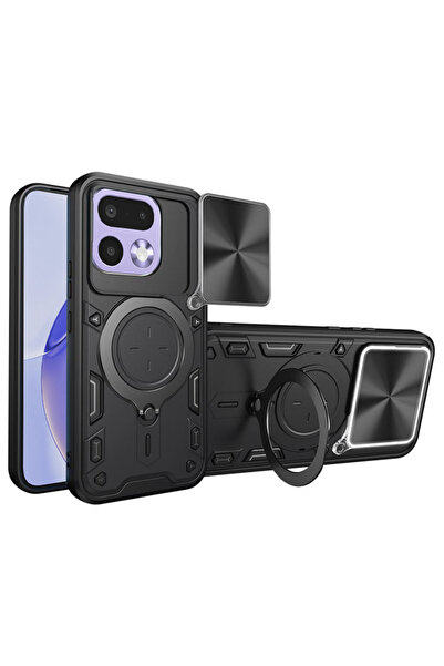 SOHO Калъф за мобилен телефон Realme 16 Pro, удароустойчива защита, черен