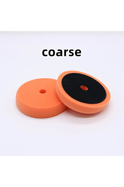 choice2 6inch150mm 3pcs Orange 3pcs 6Inch Sponge Plate Polishing Pad Coarse A...