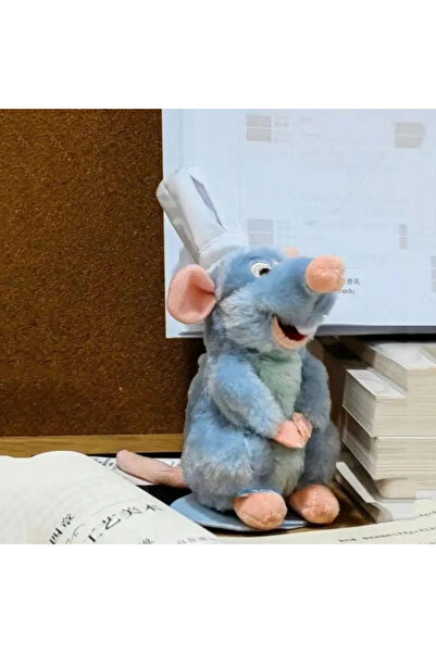 Choice Bandai 1pc Ratatouille Chef Remy Plush Doll Magnetic Shoulder Decor Ka...