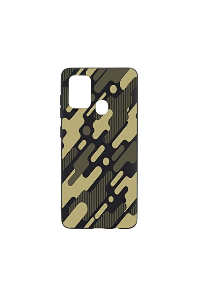 bestcase Husa Silicon, Compatibila cu Xiaomi Poco C40 / Redmi 10C, Green Camo...