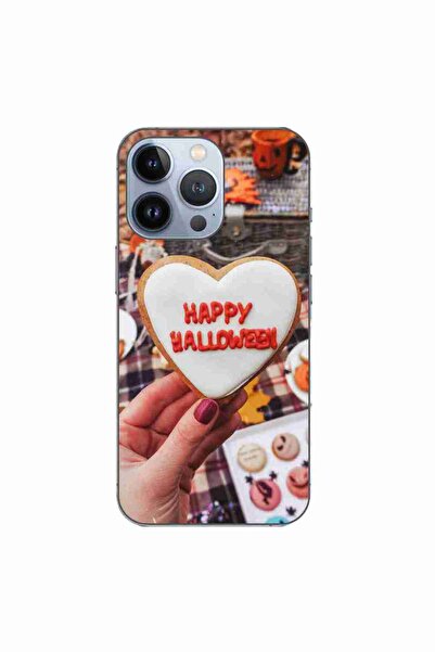 OEM Husa compatibila cu Apple iPhone 13 Pro Silicon Gel Tpu Model Happy Hallo...