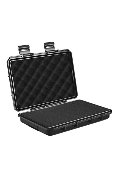 Choice6 Black L Hard Carrying Case with DIY Customizable Foam Universal Organ...
