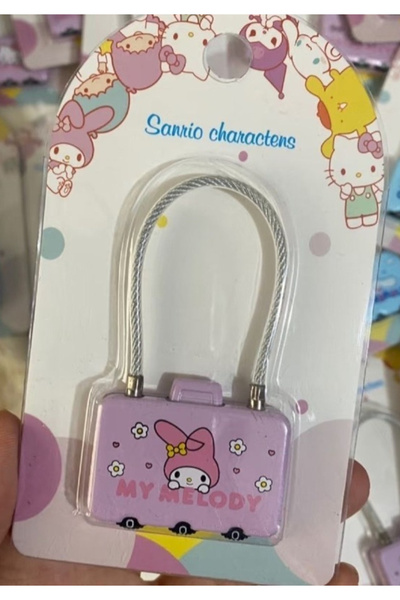 choice2 My melody Sanrio Cinnamoroll, My Melody, Kuromi Steel Cable Combinati...