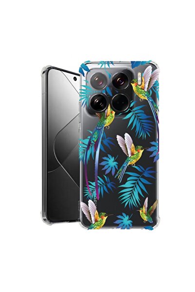 bestcase ¬Æ Husa pentru Xiaomi 15 Pro, Anti Shock 1.5MM, Wild Tropical, Prote...