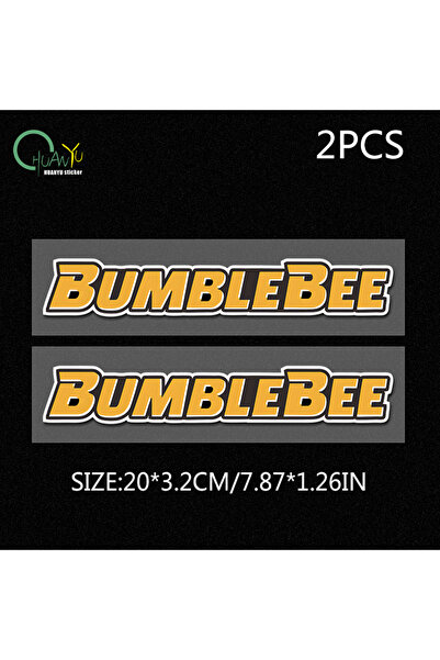 Choice1 20x3.2cm C922A2 2pcs BUMBLEBEE Autobot series car and motorcycle deca...
