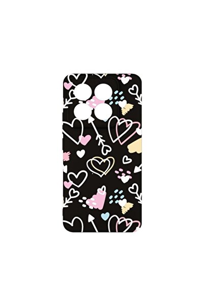 bestcase Husa pentru Xiaomi 14T Pro, BestCase¬Æ Slim SIlicon 0.8MM, Love Symb...