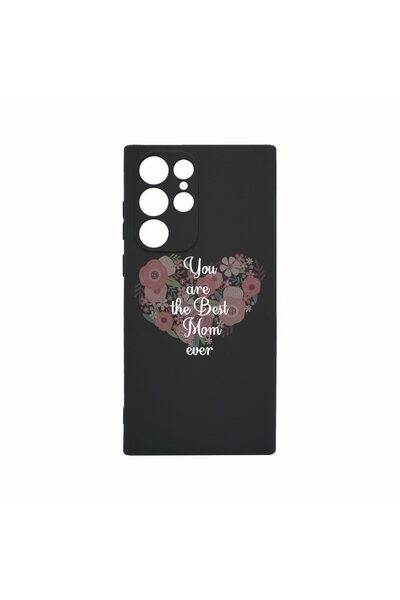 bestcase Husa Silicon, Compatibila Cu Samsung Galaxy S22 Ultra, Best Mom Ever...