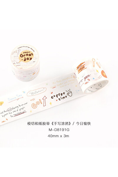 Choice3 D Grid Letter Text Washi Graffiti Tape Adhesive Tape DIY Scrapbooking...