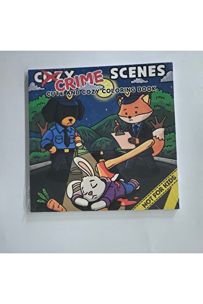 choice2 5 Silly Crimes: Cozy and Funny Coloring Book for Adults Cute Drawing ...