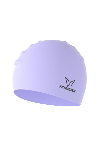 Choice4 PURPLE Waterproof Silicone Swim Cap Professional Adult Long Hair Swim...