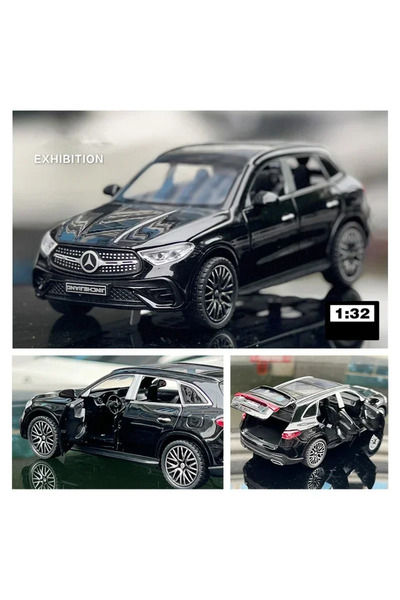 Choice6 صندوق أسود أصلي 1:32 مرسيدس-بنز GLC-400E لعبة سيارة عالية الدقة مع صو...