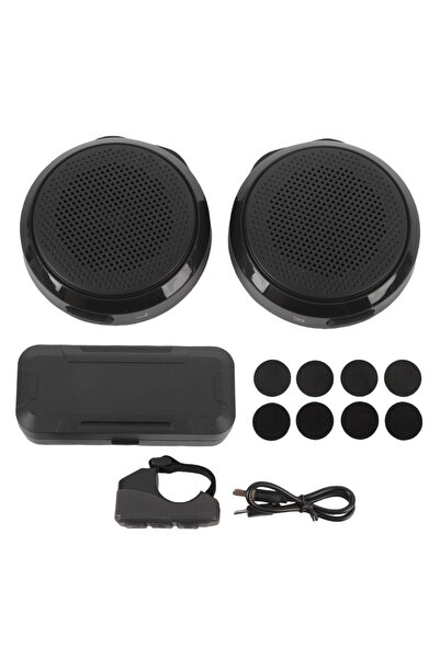 Choice black Motorcycle Helmet Speakers HiFi Sound Motorcycle Bluetooth Heads...