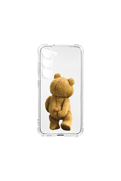 bestcase Husa Anti Shock 1.5MM, съвместима със Samsung Galaxy S23 Plus, Мече ...