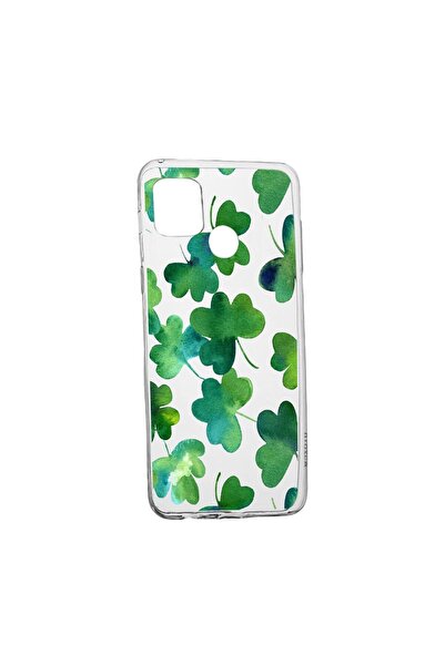 bestcase Husa Silicon, Compatibila Cu Xiaomi Poco C40 / Redmi 10C, Green leaf...
