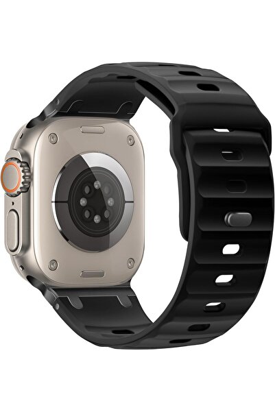 ZTECH Durable Soft Silicone Sport Band Compatible with Apple Watch Ultra 2/Ul...