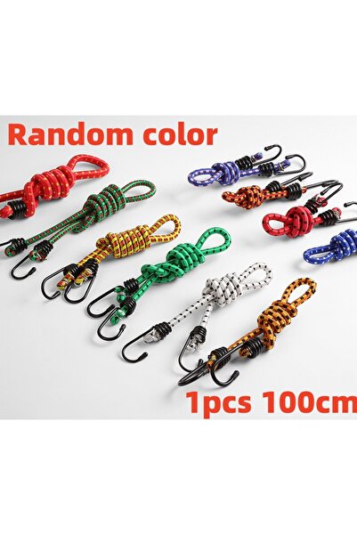 Choice حبل مطاطي شديد التحمل بطول 100 سم مع خطاف، متوفر بأطوال 11/24/32/40 بو...