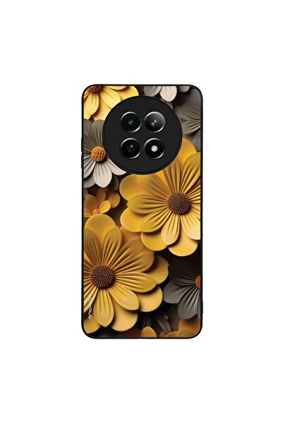 Sonique Θήκη 3D Flower Series για Realme 12 5G / Realme 12x Κίτρινο