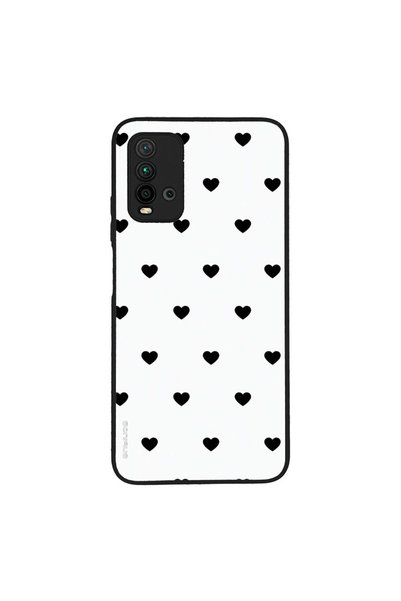 Sonique Θήκη Heart Series για Xiaomi Redmi 9T Λευκό