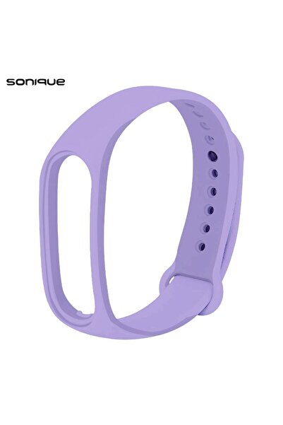 Sonique Λουράκι Σιλικόνης Color για Xiaomi Mi Band 7 Λιλά