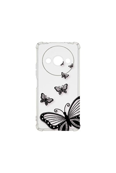 bestcase Θήκη για Xiaomi Redmi A3, BestCase® Αντικραδασμική 1.5MM, Πεταλούδα,...