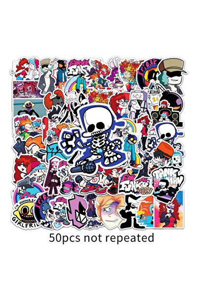Choice 50pcs 50Pcs Friday Night Funkin Creative Waterproof Graffiti Stickers ...