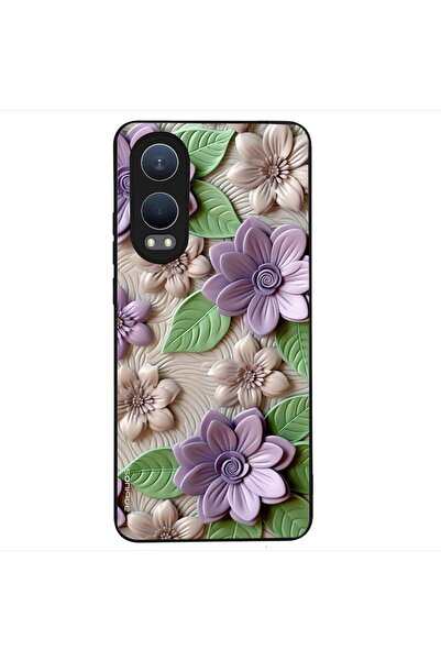 Sonique Θήκη 3D Flower Series για OnePlus Nord CE 4 Lite 5G Βιολετί