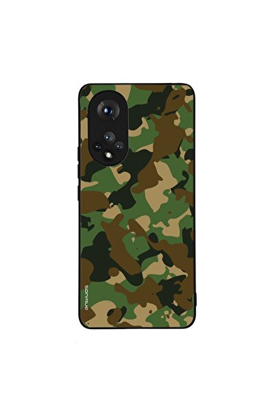 Sonique Θήκη Camouflage Army Series για Honor 50 5G / Nova 9 Πράσινο