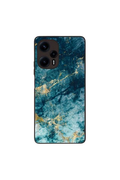 Sonique Θήκη Marble Series για Xiaomi Poco F5 5G Μπλε
