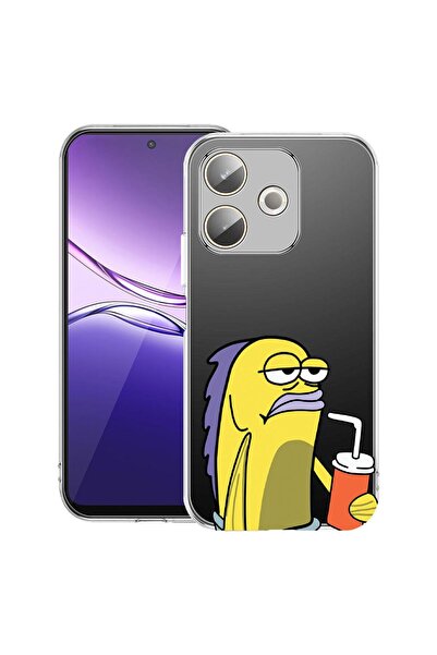 bestcase Θήκη για Xiaomi Redmi 13x / Poco M6 4G με σχέδιο μιμίδιο, Διαφανής, ...