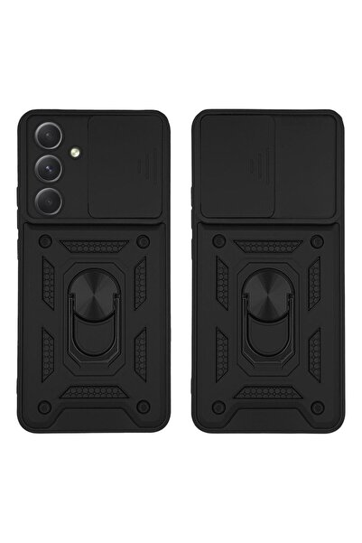 Sonique Θήκη Ring Armor CamPro για Samsung Galaxy A54 5G Μαύρο