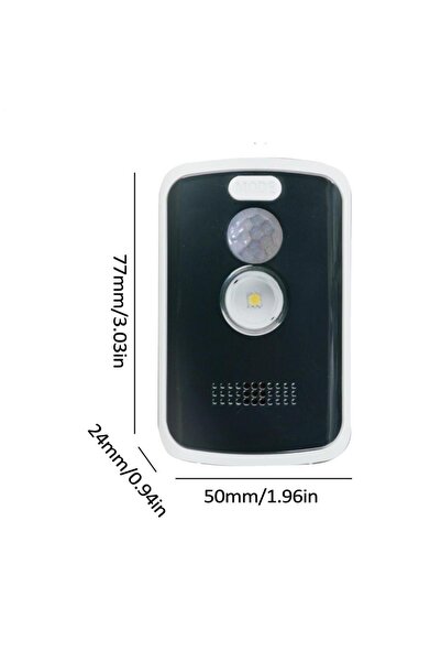 Choice Black Motor Sensor Alarm Portable Motion Infrared Alarm 125Db High-Vol...