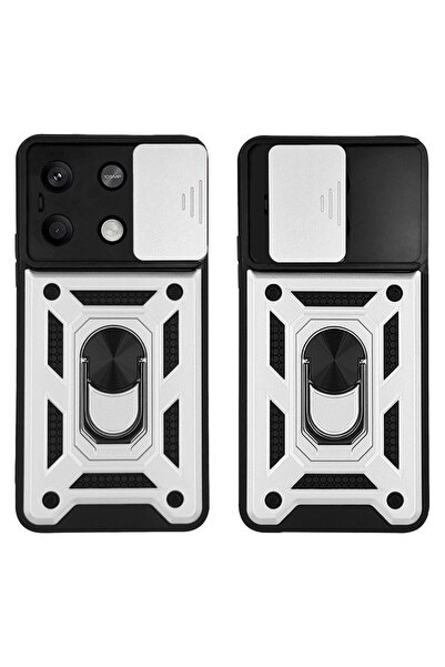 Sonique Θήκη Ring Armor CamPro για Xiaomi Redmi Note 13 Pro 5G / Poco X6 5G Α...