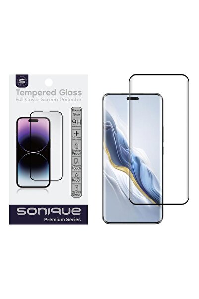 Sonique Curvy Glass Premium Series HD Full Cover 9H Honor Magic6 Pro 5G Μαύρο