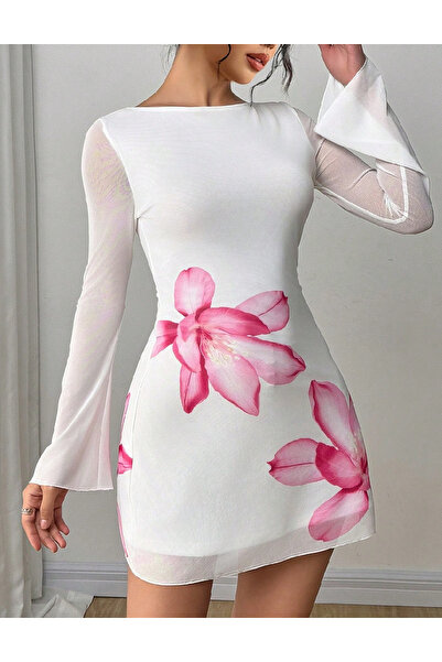 Evendi Rochie scurta, Alb