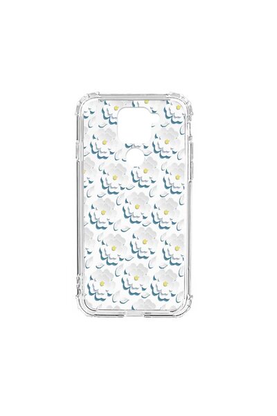 bestcase Силиконов противоударен калъф, съвместим с Xiaomi Redmi Note 9 4G, Д...