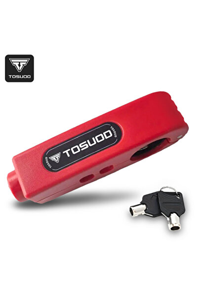 Choice Red TOSUOD Handlebar Lock Motorcycle Handlebar Brake Handle Solid Lock...