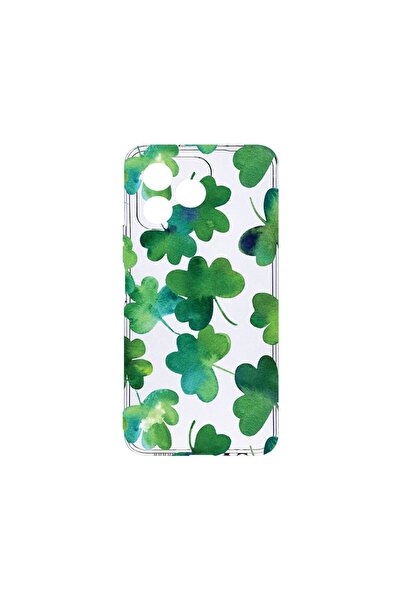 bestcase ¬Æ Husa Clear Silicon 2MM, Compatibila Cu Xiaomi Redmi 13, Green lea...