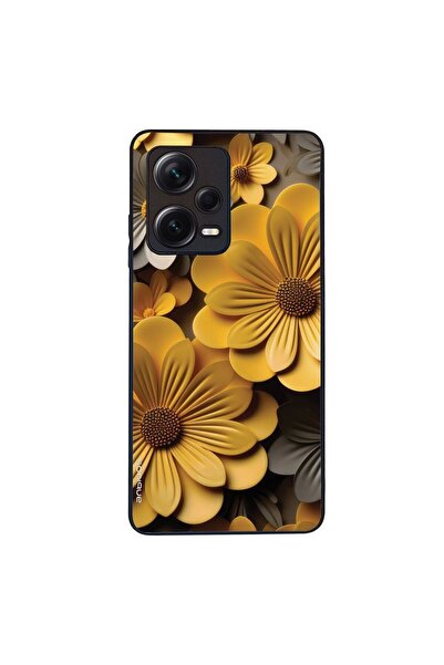 Sonique Θήκη 3D Flower Series για Xiaomi Redmi Note 12 Pro Plus Κίτρινο