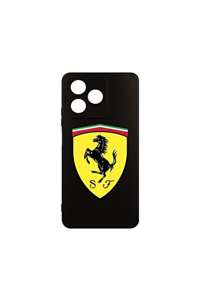bestcase Husa pentru OPPO A40, BestCase¬Æ Slim SIlicon, Ferrari, Protectie Ca...