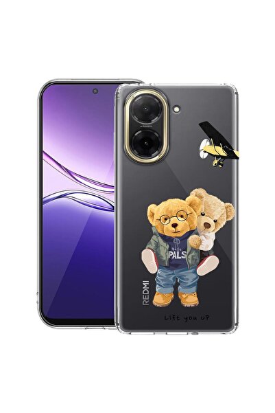 bestcase Прозрачен тънък силиконов калъф, съвместим с Xiaomi Redmi A5 (171 мм...